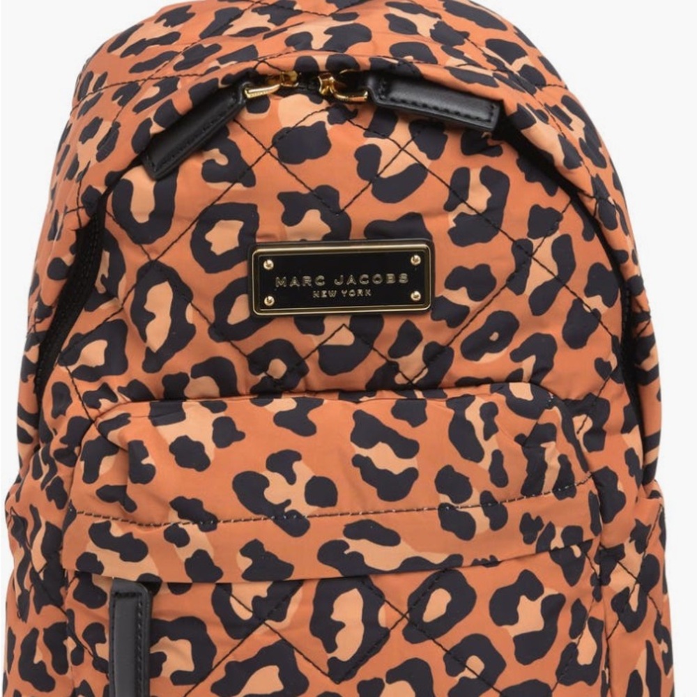 Marc Jacobs Leopard Print Mini Backpack